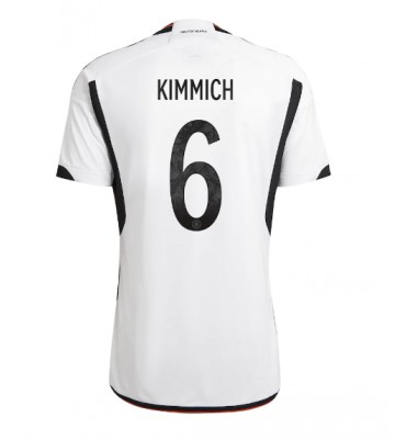 Niemcy Joshua Kimmich #6 Koszulka Podstawowych MŚ 2022 Krótki Rękaw